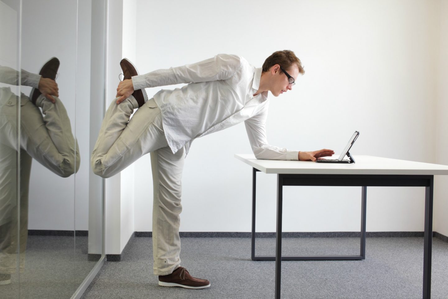 desk stretch