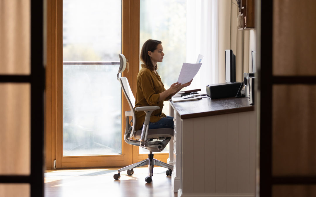 How to set up a chair correctly & ergonomically